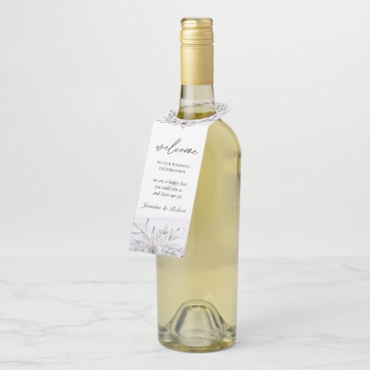 ドリーミーフローラ |ボトルハンガーラベル ボトルネックタグ (アングル)