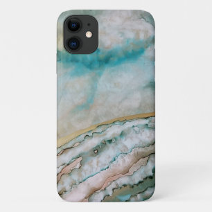 ドリーミーブルーインクデザインアップル iPhone 11 ケース