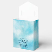 ドリーミーブルースカイクラウドナイン9誕生日 フェイバーボックス (オープン)