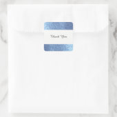 ドリーミーブルーフェイクグリッターサンキュー スクエアシール (バッグ)