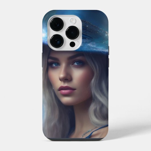 ドリーミーブルー大理石iPhoneケース iPhoneケース (裏面)