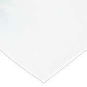 ドリーミーブルー、イエロー、ピンクのバラの水色 テーブルクロス (アングル)