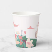 ドリーミープリンセスライディングユニコーン紙カップ 紙コップ (右)