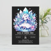 ドリーミープリンセス誕生日 招待状 (スタンド正面)