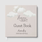 ドリーミーベージュクラウド天国送信ジェンダーリビール ゲストブック (正面)