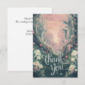 ドリーミーボホグリーンリーウッドランド サンキューカード (正面/裏面)