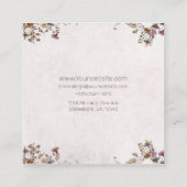 ドリーミーボホシックディアモノグラムコールカード コーリングカード (裏面)