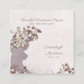 ドリーミーボホシックディアモノグラムコールカード コーリングカード (正面)