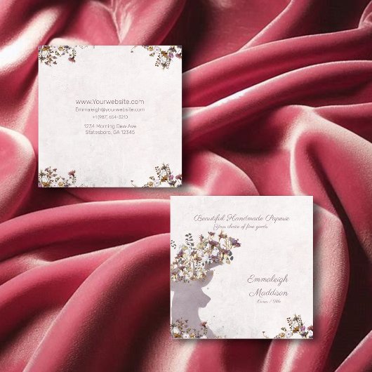 ドリーミーボホシックディアモノグラムコールカード コーリングカード