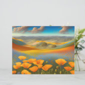 ドリーミーポピーズデジタルアートスクラップブック紙 (スタンド正面)