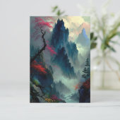 ドリーミーミスティマウンテンランドスケープフラットカード (スタンド正面)