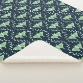 ドリーミーモス&つる植物-お洒落モス シェルパブランケット (3/4)