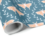 ドリーミーモス&つる植物- お洒落 ラッピングペーパー (ロールコーナー)