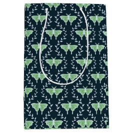 ドリーミーモス&つる植物 – 中お洒落抱き枕 ミディアムペーパーバッグ