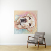 ドリーミーラブラドールリトリエバーマジカルポートレート タペストリー (インサイチュ(横))