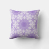 ドリーミーラベンダースノーフレーク クッション (裏面)