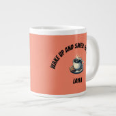 ドリーミーリバーフロント調和レイラ ジャンボコーヒーマグカップ (正面右)