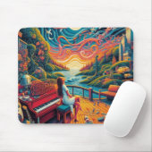 ドリーミーリバーフロント調和レイラ マウスパッド (マウス)