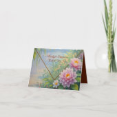 ドリーミーレイクサイド庭園の結婚式ゲストカード サンキューカード (正面)