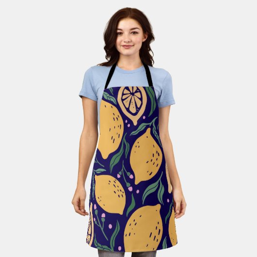 ドリーミーレモンズ エプロン (着用した状態)