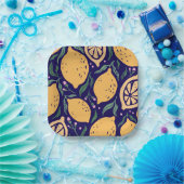 ドリーミーレモンズ ペーパープレート (パーティー)