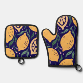 ドリーミーレモンズ 鍋つかみ&鍋敷きセット