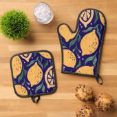 ドリーミーレモンズ 鍋つかみ&鍋敷きセット (トップダウン)