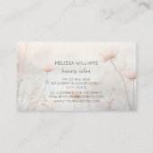 ドリーミーワイルドフラワーパステル 名刺 (裏面)