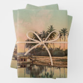 ドリーミーヴィンテージフロリダシーン ラッピングペーパーシート (インサイチュ)