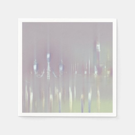 ドリーミーヴェネツィアイタリア スタンダードカクテルナプキン (正面)