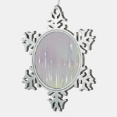 ドリーミーヴェネツィアイタリア スノーフレークピューターオーナメント (右)