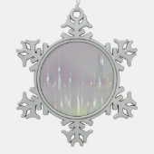 ドリーミーヴェネツィアイタリア スノーフレークピューターオーナメント (正面)