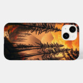 ドリーミー夕べフォレストiPhoneケース Case-Mate iPhoneケース (裏面 (横))
