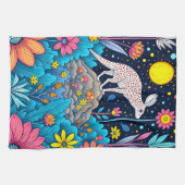 ドリーミー夜景の森 キッチンタオル (横)