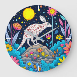 ドリーミー夜景の森 ラージ壁時計