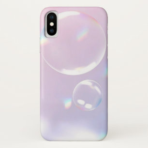 ドリーミー寸法:ホログラフィックバブルiPhoneケース iPhone X ケース