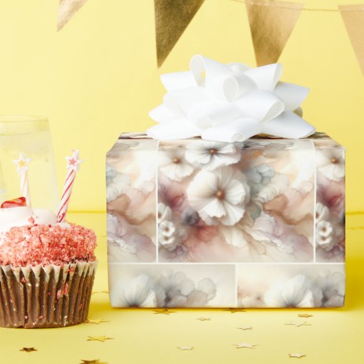 ドリーミー抽象芸術コスモスコレクション ラッピングペーパー (誕生日パーティー)