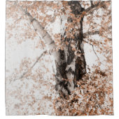 ドリーミー樺の木ツリー#3 #wall #art シャワーカーテン (正面)