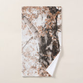 ドリーミー樺の木ツリー#3 #wall #art バスタオルセット (ハンドタオル)