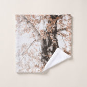 ドリーミー樺の木ツリー#3 #wall #art バスタオルセット (ウォッシュタオル)