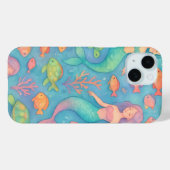 ドリーミー水中ファンタジーパターン Case-Mate iPhoneケース (裏面 (横))