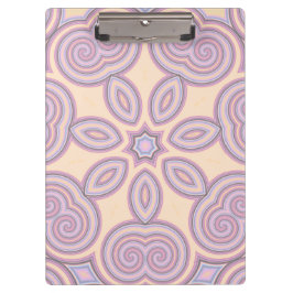 ドリーミー渦巻き旋回 – パステルパタサイケデリックーン クリップボード