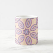ドリーミー渦巻き旋回 – パステルパタサイケデリックーン コーヒーマグカップ (中央)