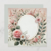 ドリーミー結婚ズ婚約デザイン 招待状 (正面/裏面)