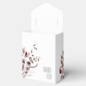 ドリーミー結婚リーフのバーガンディID817 フェイバーボックス (オープン)