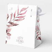 ドリーミー結婚リーフのバーガンディID817 フェイバーボックス (裏面サイド)