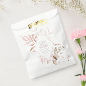 ドリーミー結婚リーフの赤面ピンクID817 フェイバーバッグ (封をした状態)