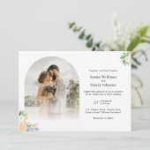 ドリーミー結婚式招待状 |クラシックミニマル 招待状 (スタンド正面)