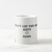 ドリーミー赤いハートマグ コーヒーマグカップ (中央)