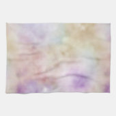 ドリーミー金ゴールド紫グラデーション キッチンタオル (横)